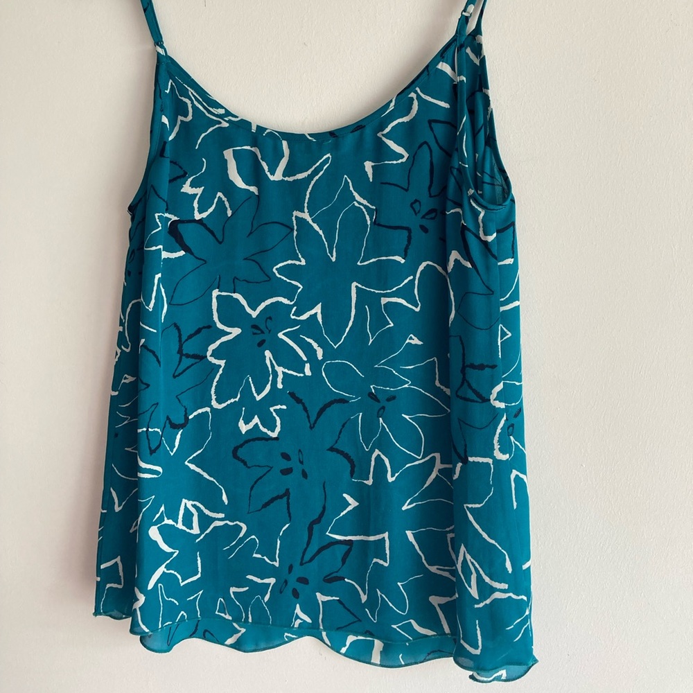 Babaton Aritzia silk tank top size small